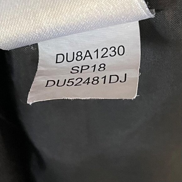 DKNY Women's Size 8 One Button Suit Jacket Black Single Breasted - Picture 8 of 8